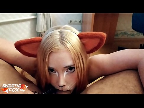 ❤️ Kitsune pogoltne kurac in spermo v usta ️❌ Porn video pri nas